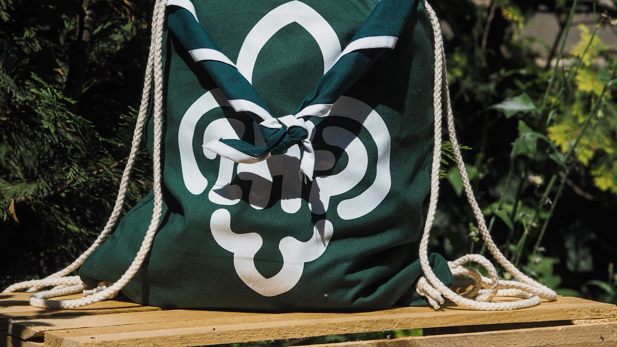 Plecak harcerski z logo ZHP